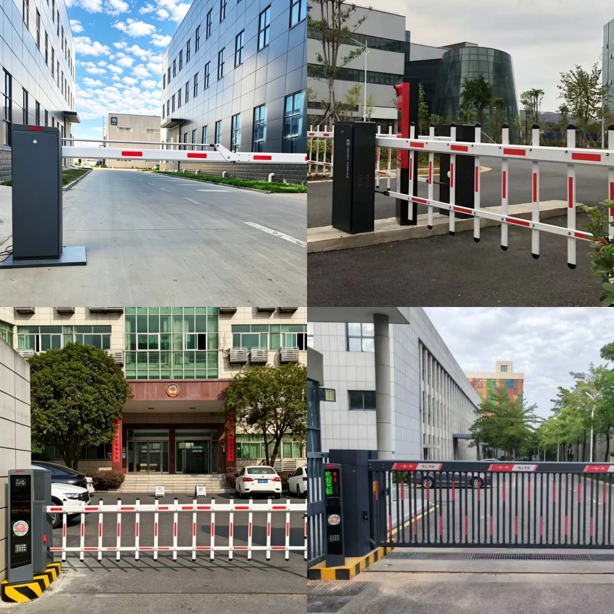 Smart Parking Management Brushless Barrier for License Plate Recognition Systems