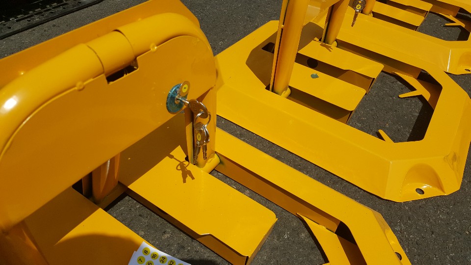 Wholesale Folding Parking Blocker System for Building Contractors and Site Development