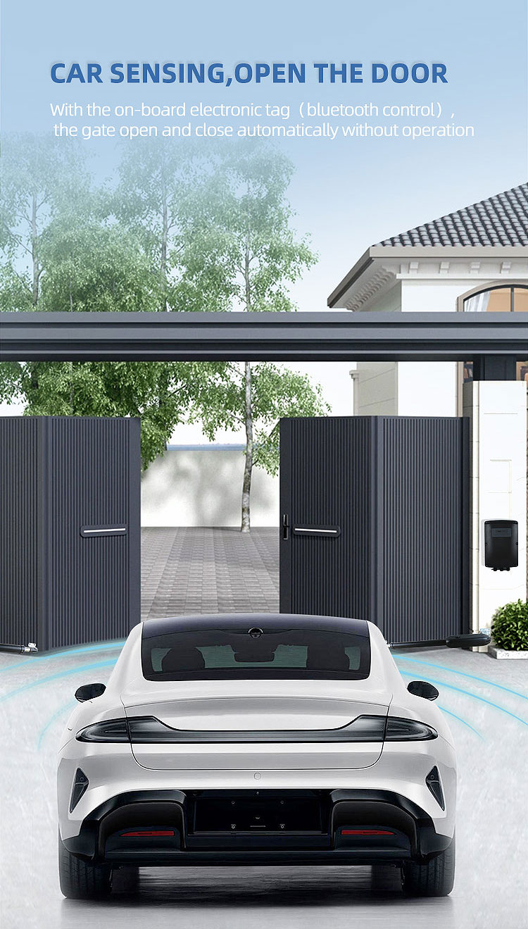 400KG Single Leaf Automatic Swing Gate Opener Operator DC24V 60W High Performance