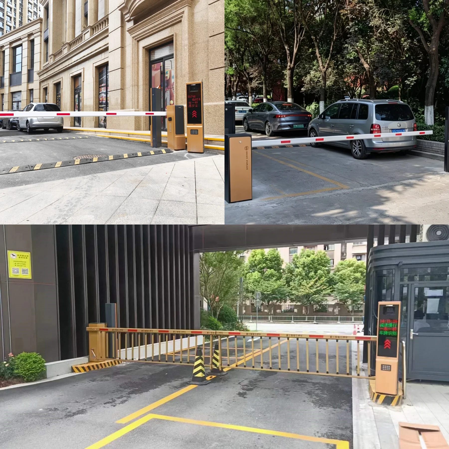All-in-One ANPR Parking Management System with Integrated Traffic Barrier