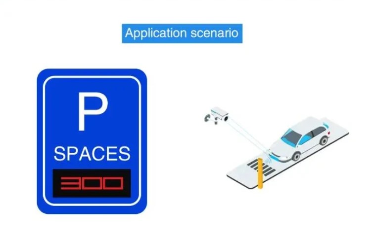 Portable Boom Gate Radar Sensor with 6m Infrared Detection for Security Barriers