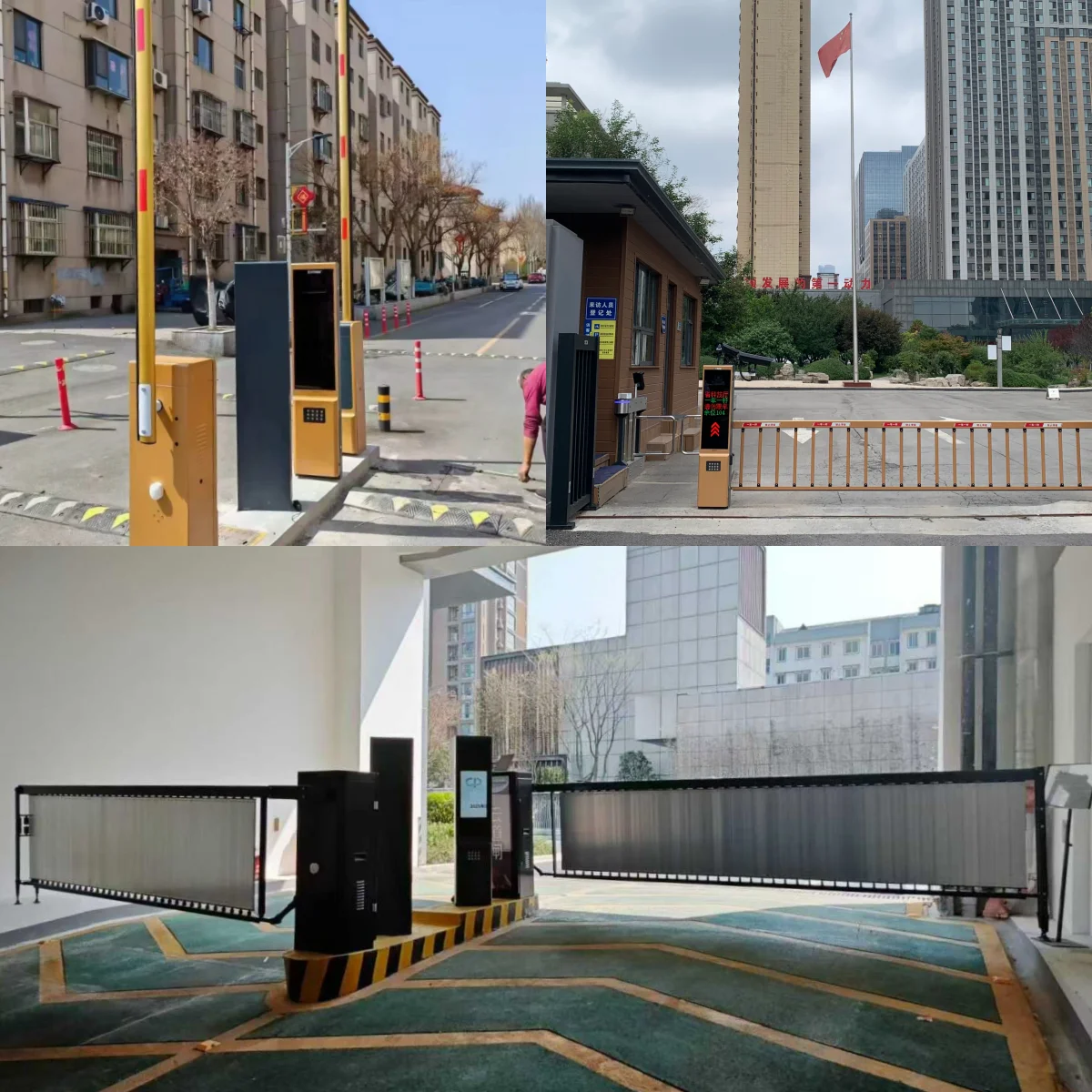 Straight Boom Traffic Barrier Gate for Automated Car Parking Facilities