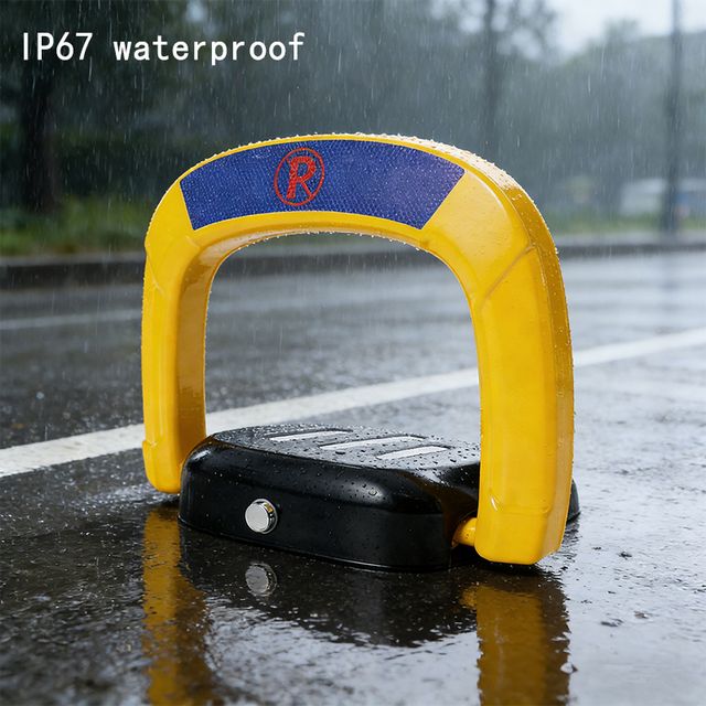 Smart Induction Ground Lock: Thickened Anti-Collision Parking Space Bollard